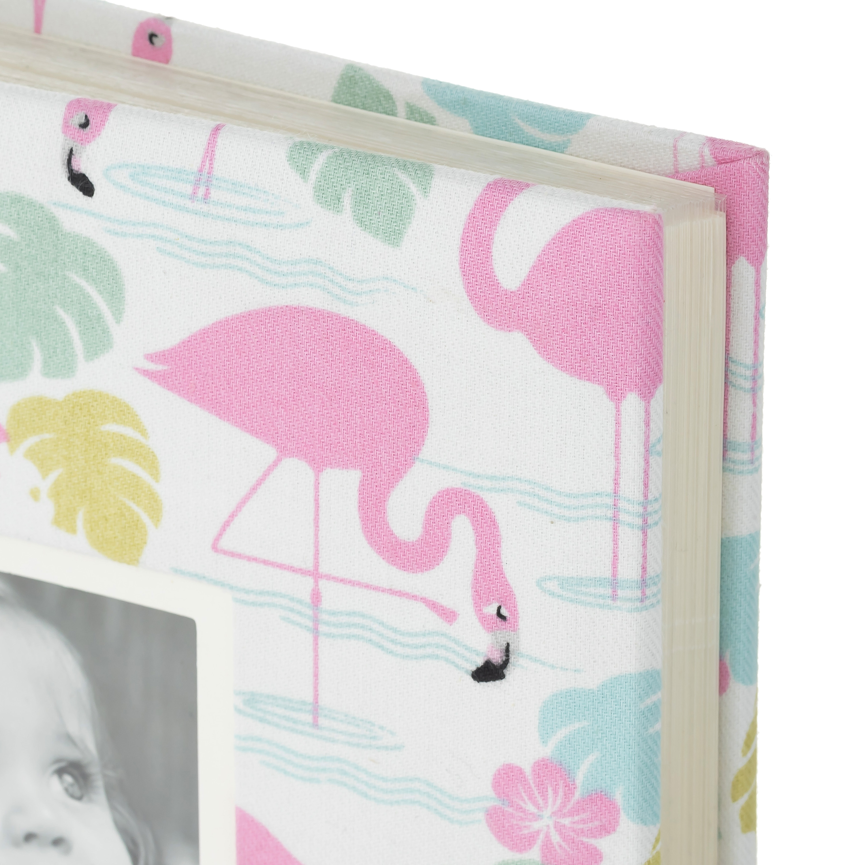 Фотоальбом Fotografia 10x15 см 200 фото, книжный переплет, детский, «Фламинго», FA-EBBM200-822