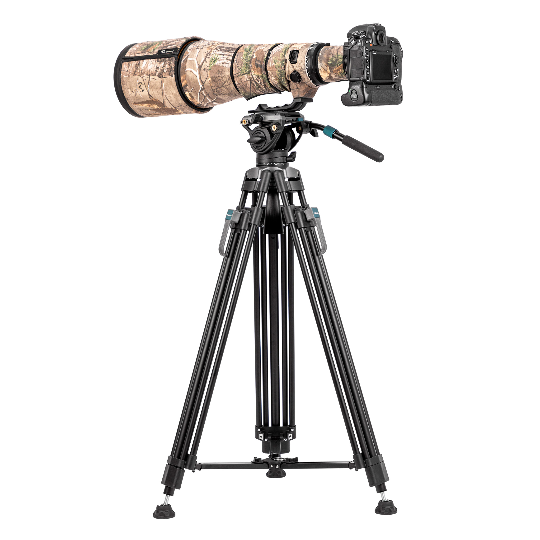 Штатив Fotopro DV-3A Pro с  видеоголовой, до 8 кг