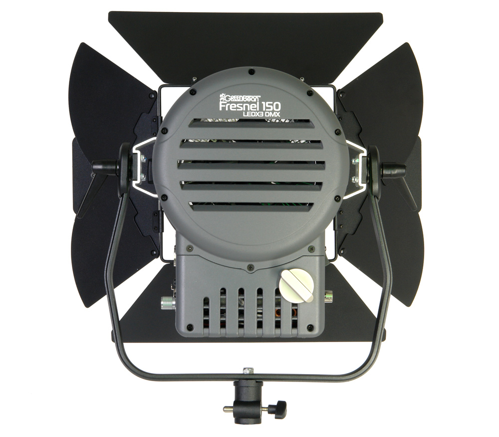Осветитель GreenBean Fresnel 150 LED X3 DMX, 150 Вт, 5600 К
