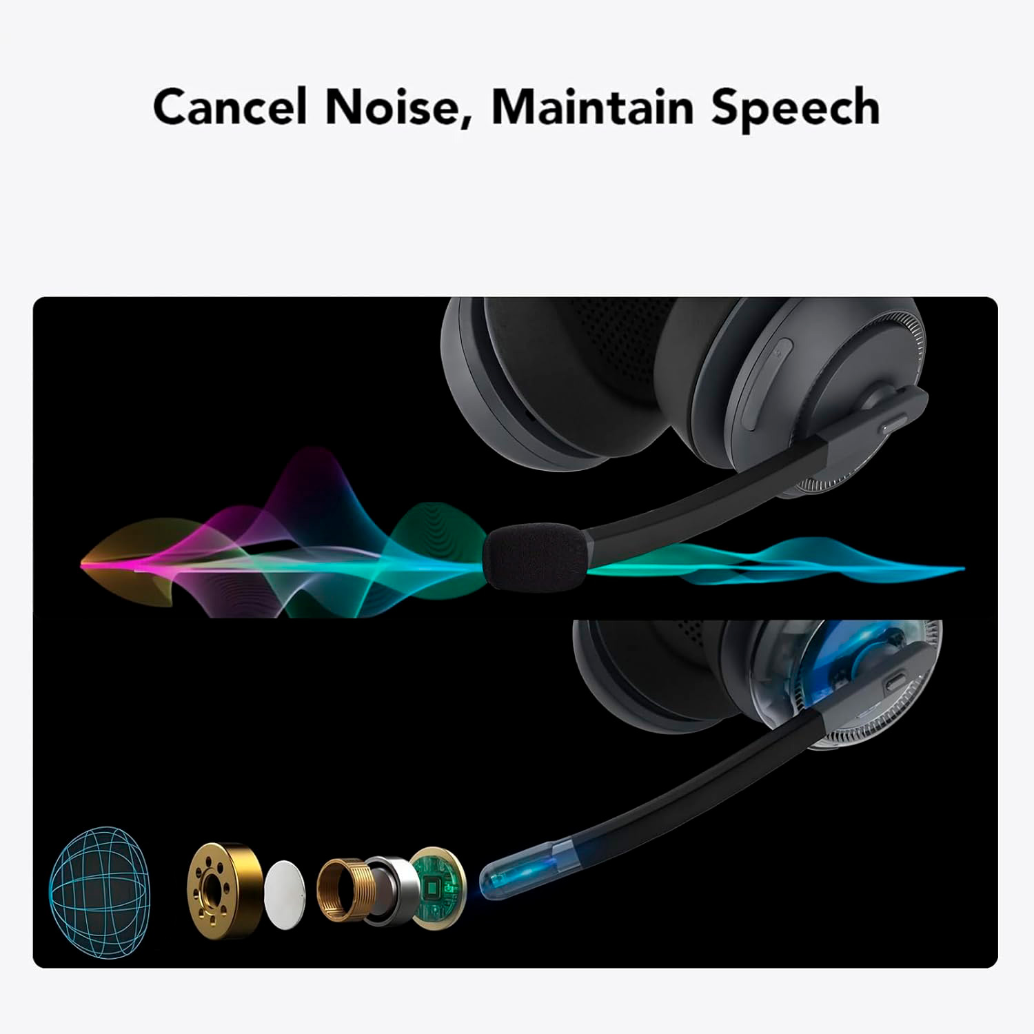 Беспроводная гарнитура Nearity Nuroum HP31D Wireless Business Headset, Bluetooth 5.4, стерео