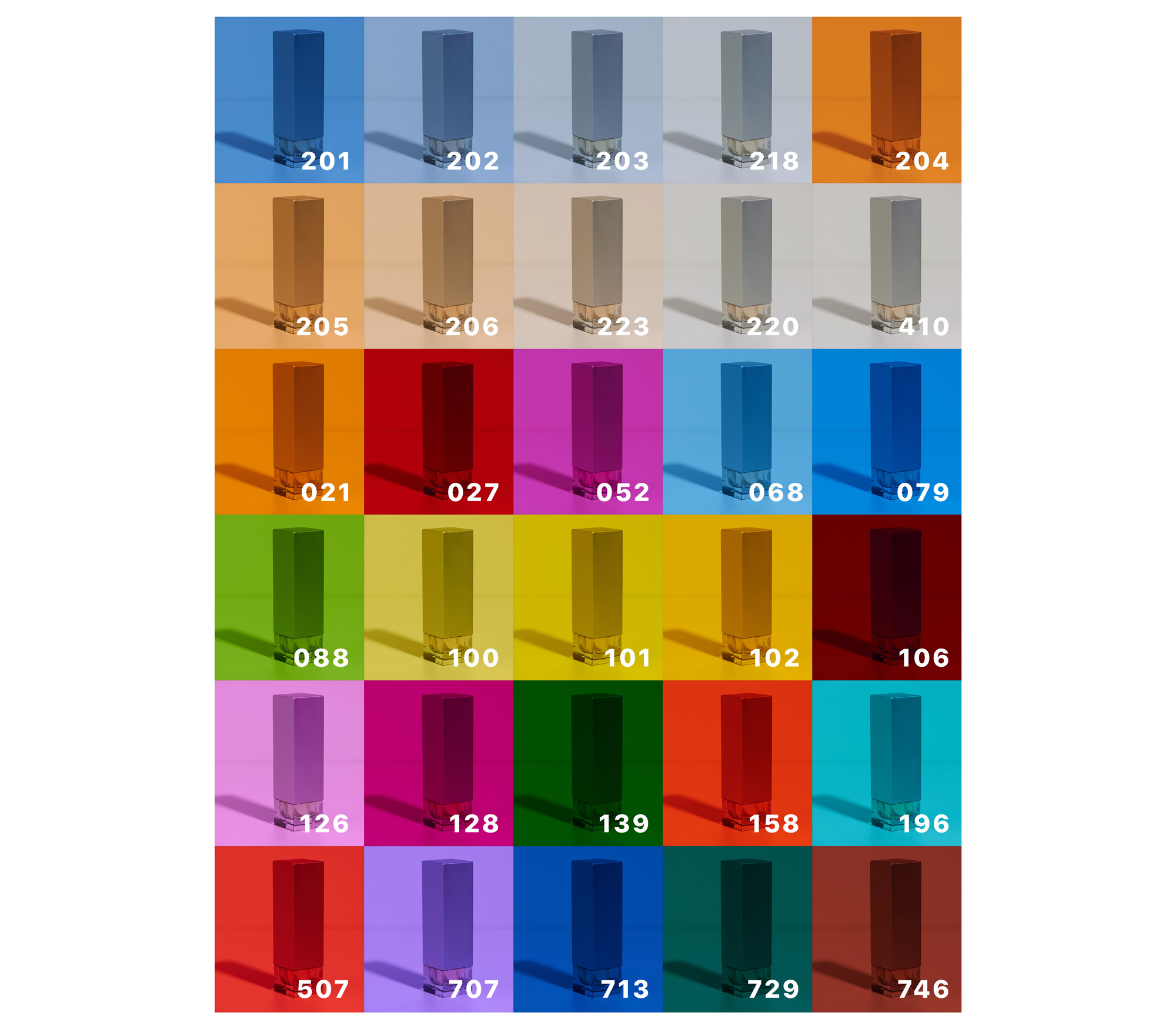 Набор гелевых светофильтров primary color Studio Kit Compact v2, 30 шт., 20х20 см