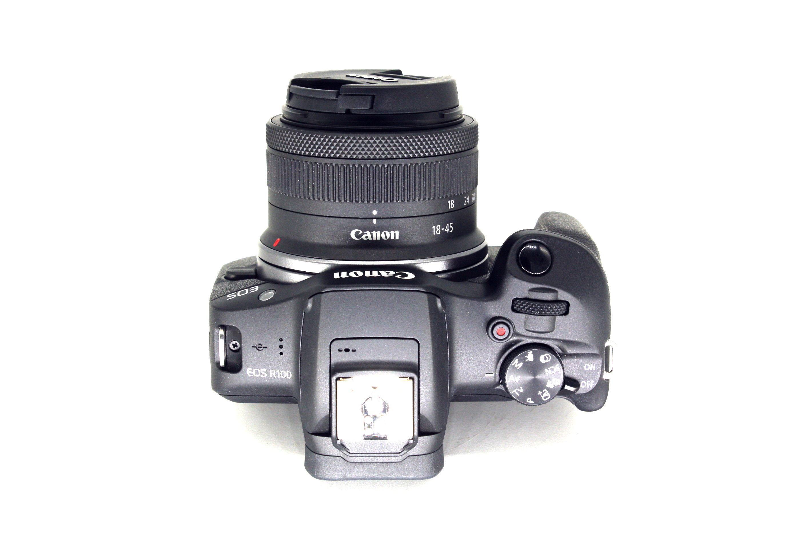 Беззеркальный фотоаппарат Canon EOS R100 Kit 18-45mm IS STM - c.н. 253031003866 (состояние 5) (б/у)