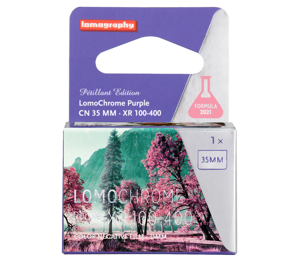 Фотопленка Lomography LomoChrome Purple Pétillant 135, ISO 100-400