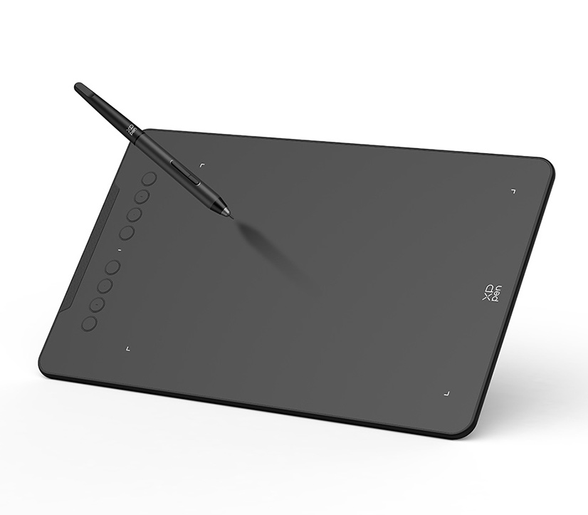 Графический планшет XP-Pen Deco 01 V3, черный (25 х 16 см)