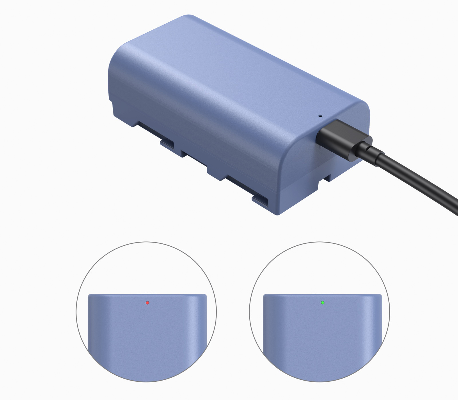 Аккумулятор SmallRig NP-F550, USB-C зарядка (4331)