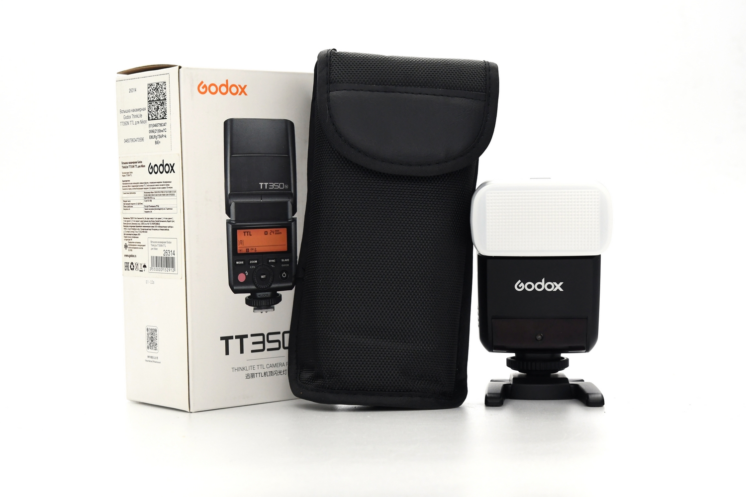 Фотовспышка Godox TT350N для Nikon (состояние 5) (б/у)
