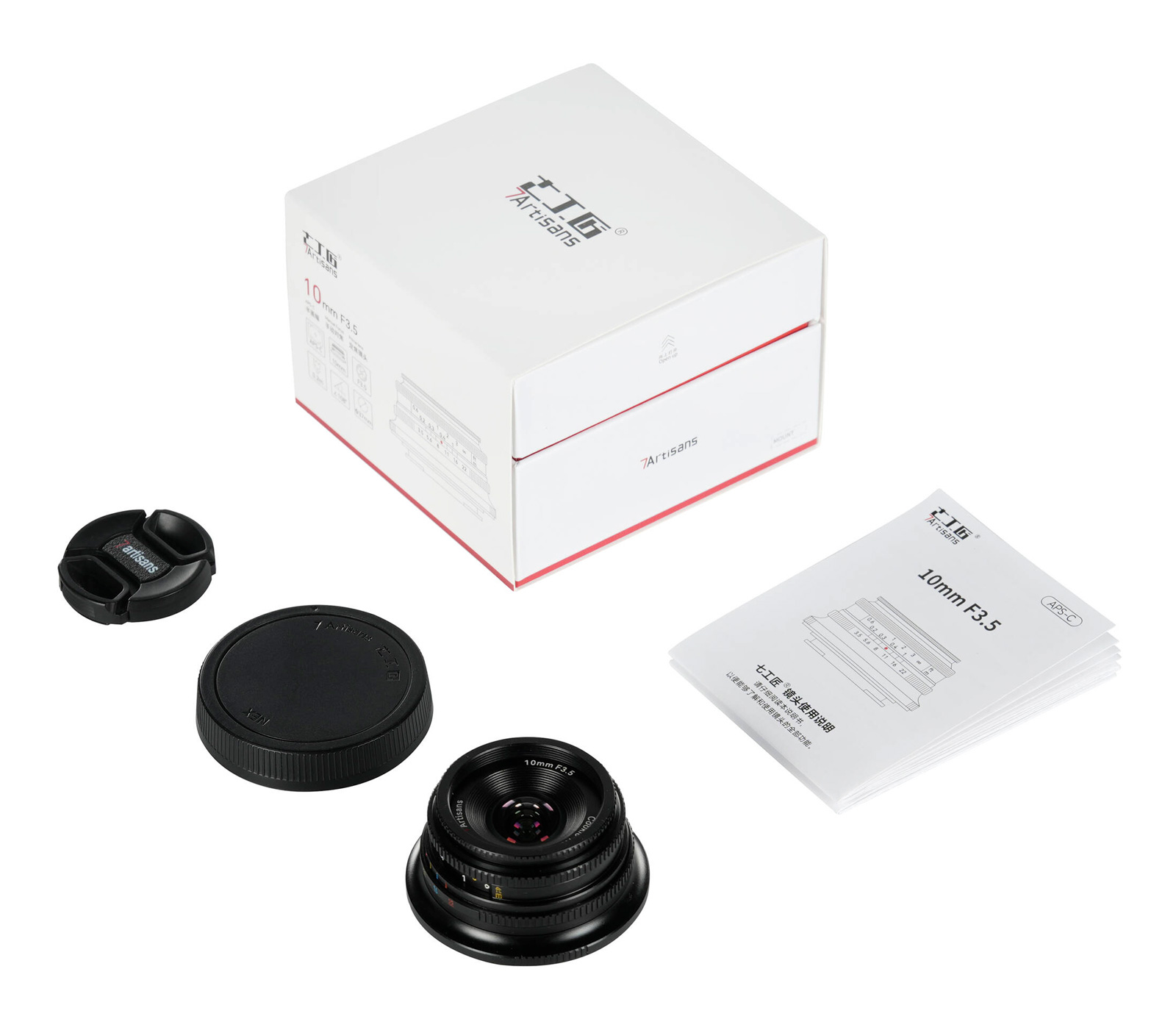 Объектив 7Artisans 10mm f/3.5 Fujifilm X