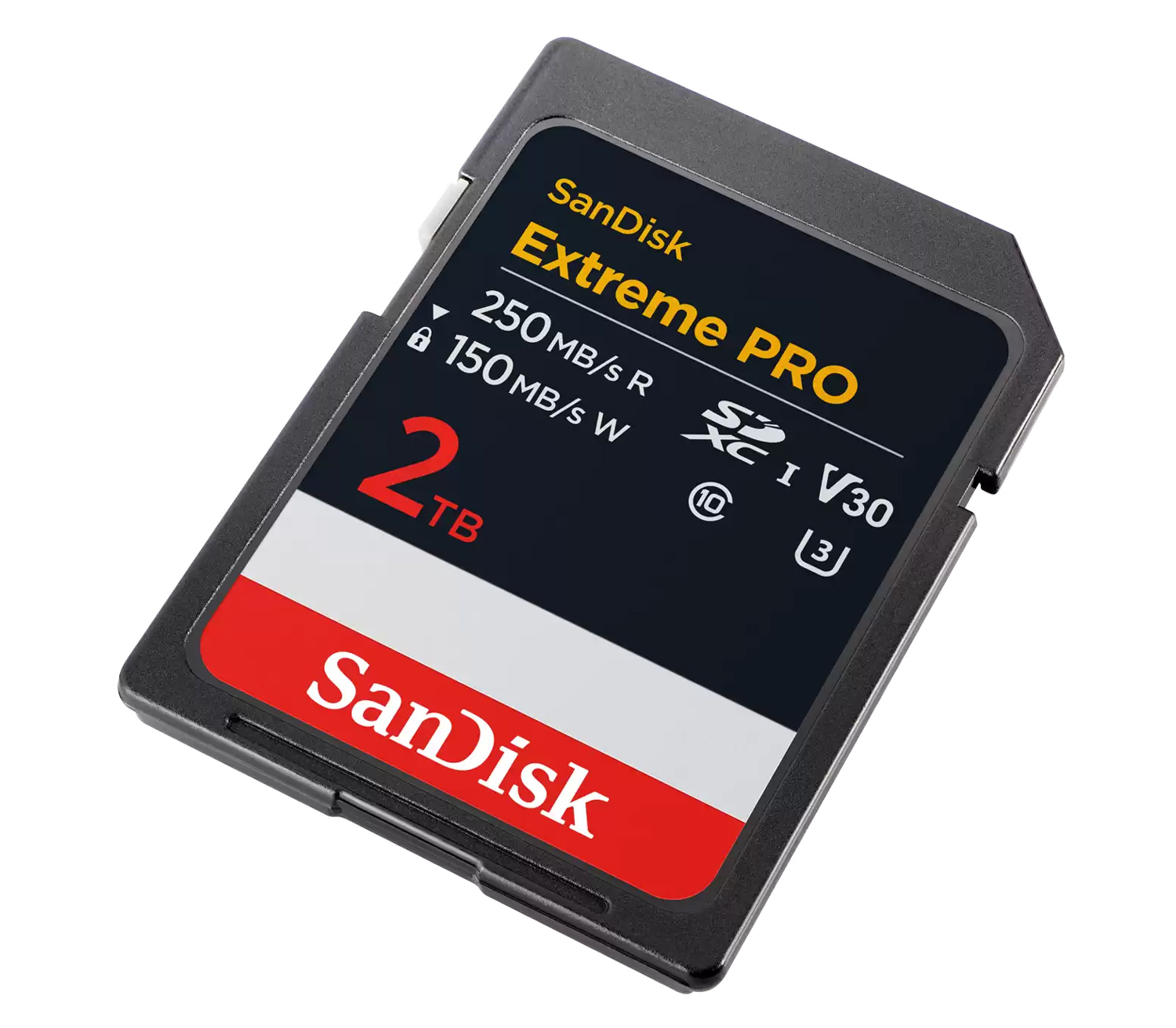 Карта памяти SanDisk SDXC 2TB Extreme Pro UHS-I V30 U3 250/150 Mb/s