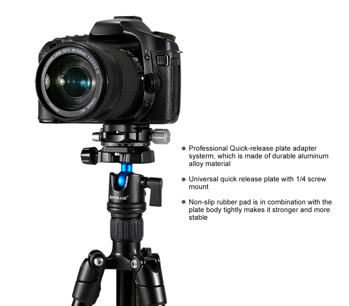 Панорамная платформа Puluz PU3521H с быстросъемной площадкой
