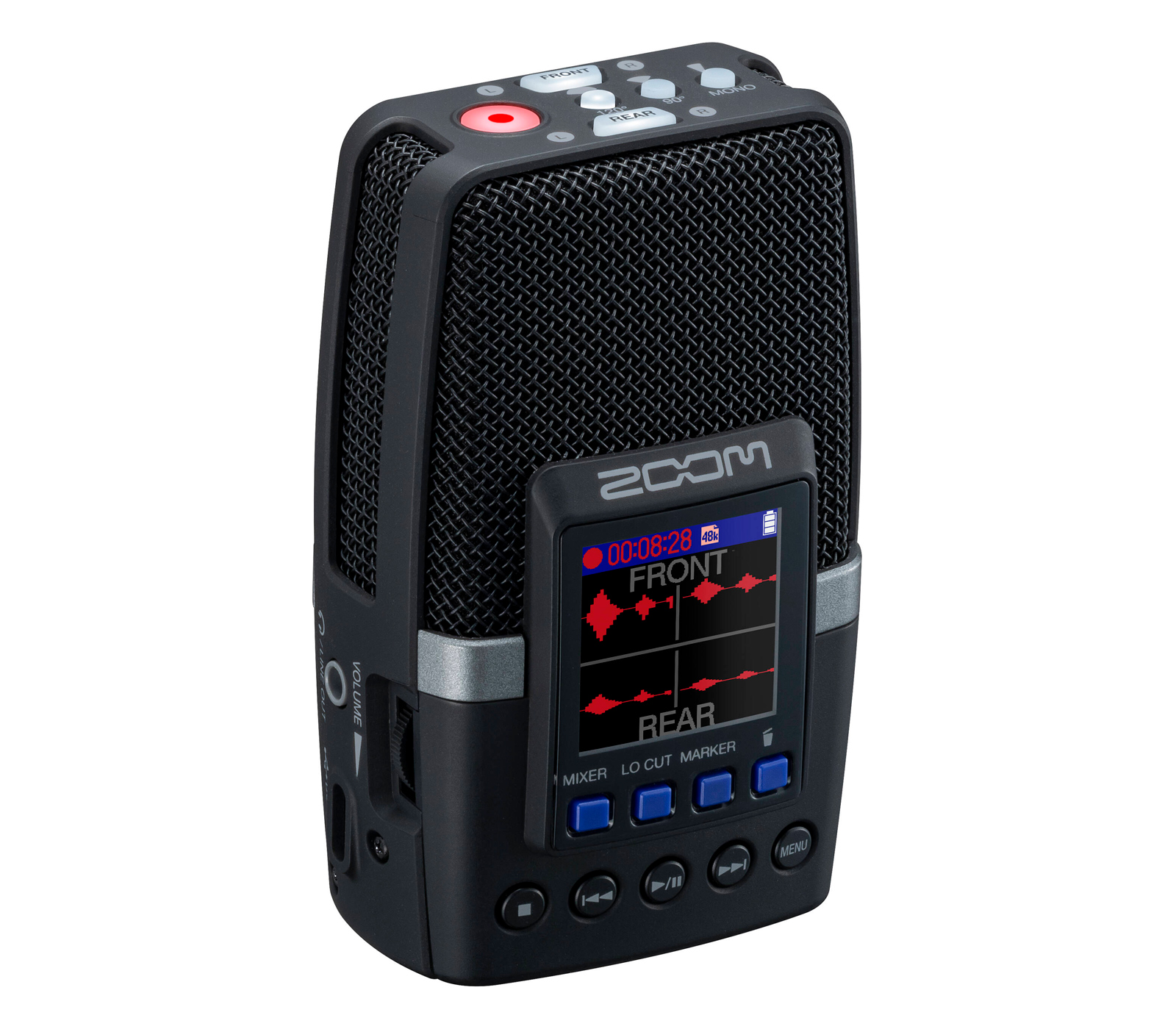 Портативный рекордер Zoom H2e, 3 микрофона, 32-bit Float
