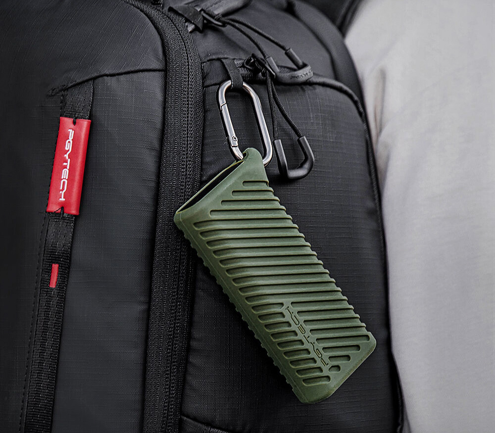 Карт-ридер и чехол PGYTECH CreateMate, SD / microSD, зеленый