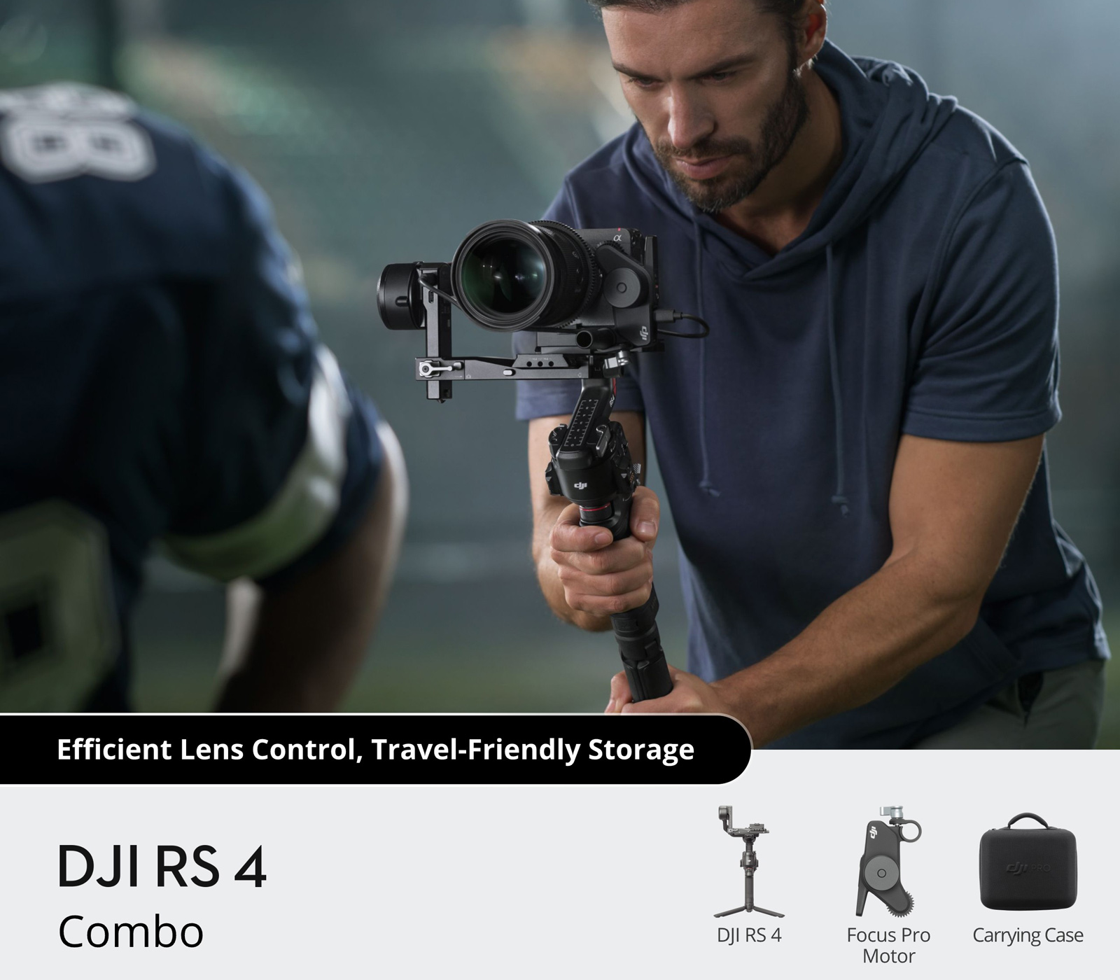 Стабилизатор DJI RS 4 Combo для камер до 3 кг