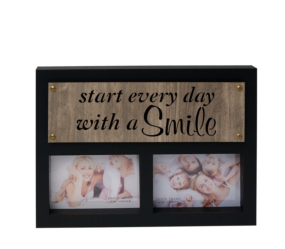 Фоторамка Fotografia на 2 фото 10x15 см "Smile" (FFL - 872)