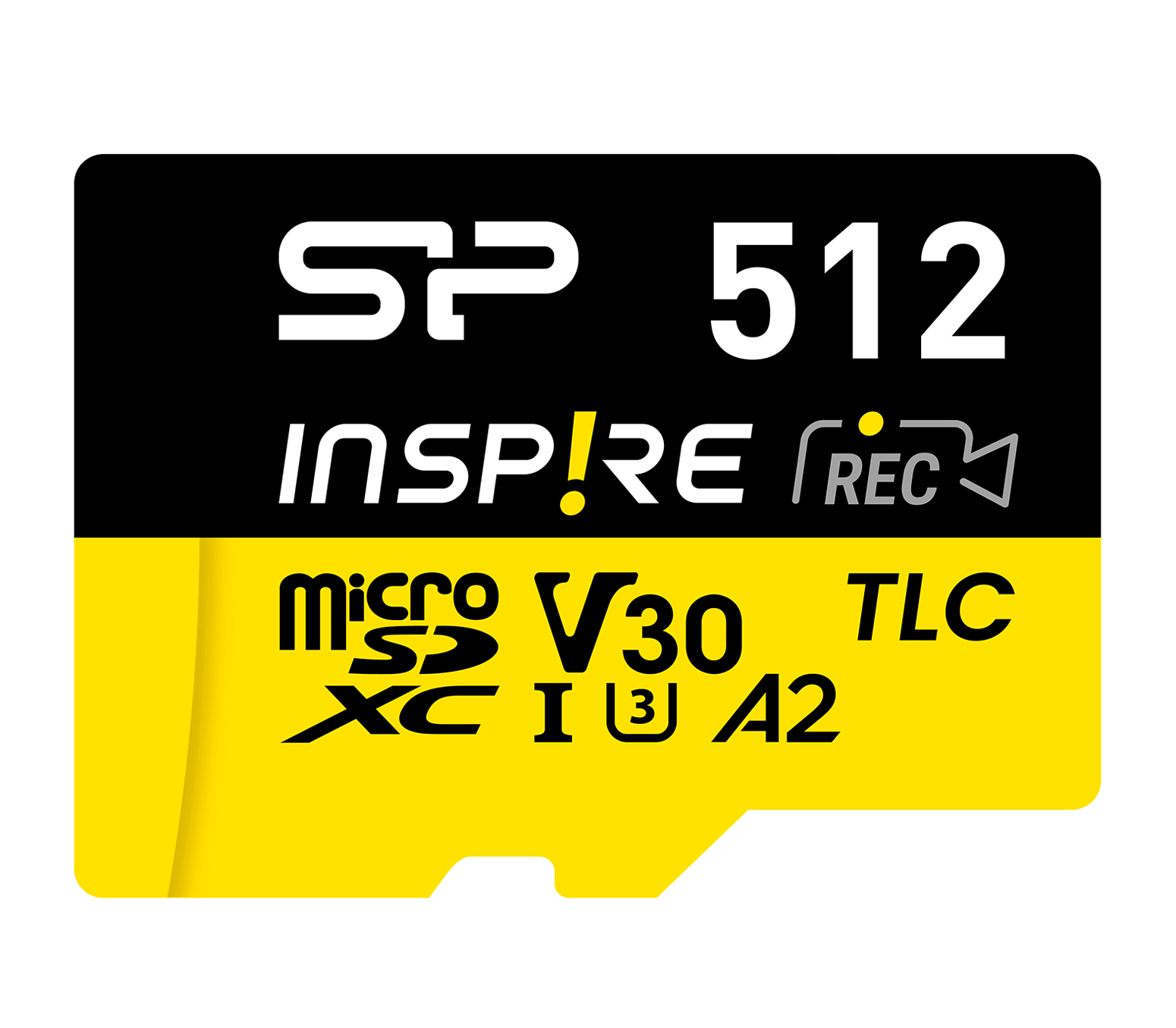 Карта памяти Silicon Power MicroSDXC 512GB Inspire UHS-I V30 / U3 A2 170/150MB/s