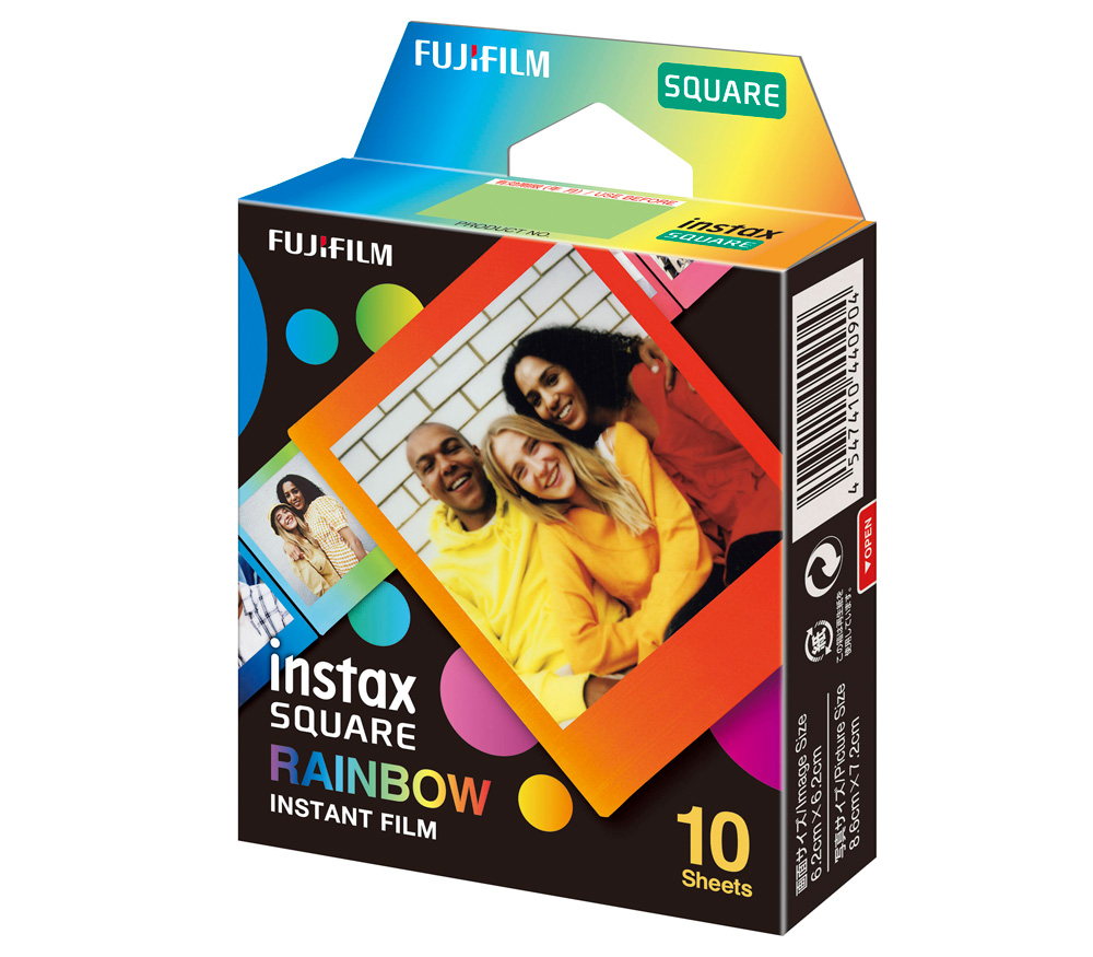 Картридж Fujifilm Instax SQUARE Rainbow, 10 снимков (уцененный)