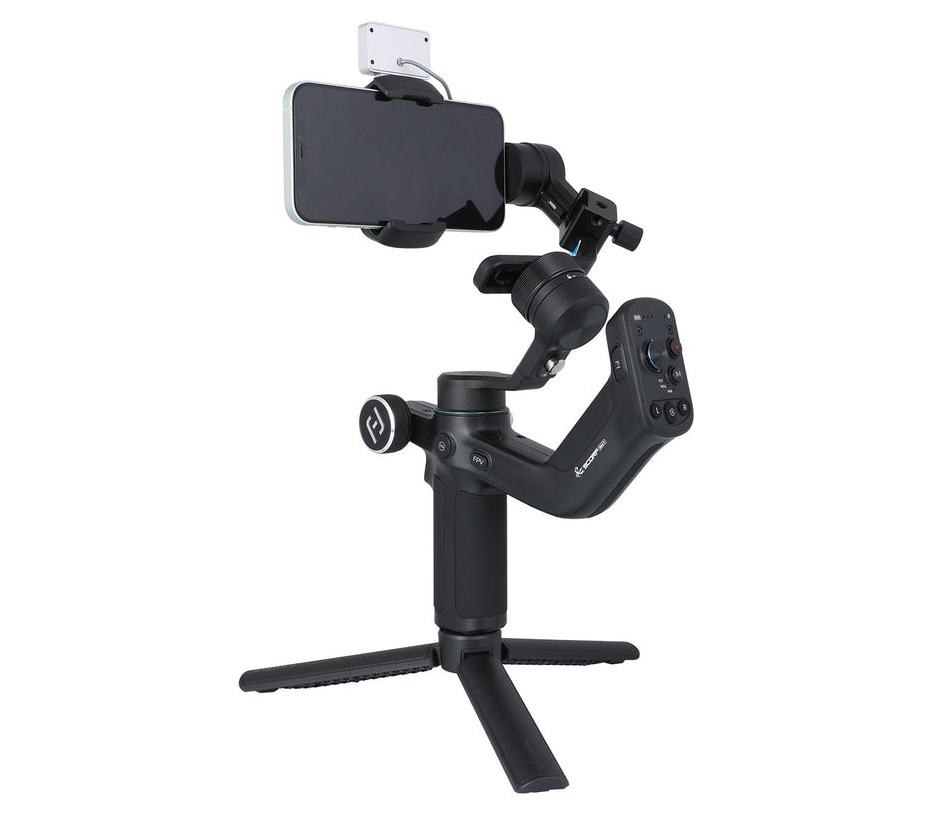Стабилизатор FeiyuTech Scorp Mini P Kit, трехосевой, для смартфонов, черный (уцененный)