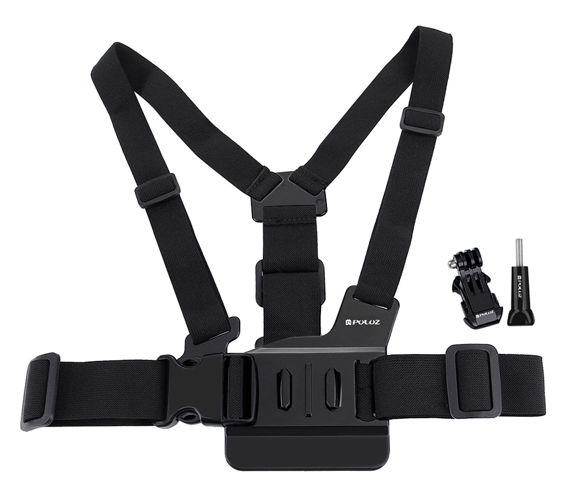 Крепление для экшен-камеры Puluz PU26 Belt Chest Strap нагрудное
