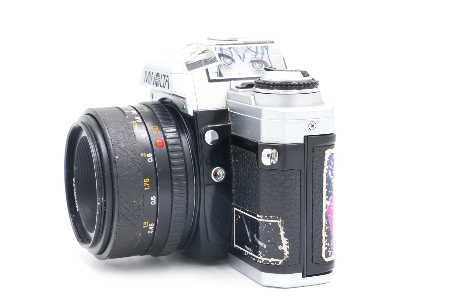 Зеркальный фотоаппарат Minolta X-300 + MD 50mm f/1.7 (состояние 5-) (б/у)