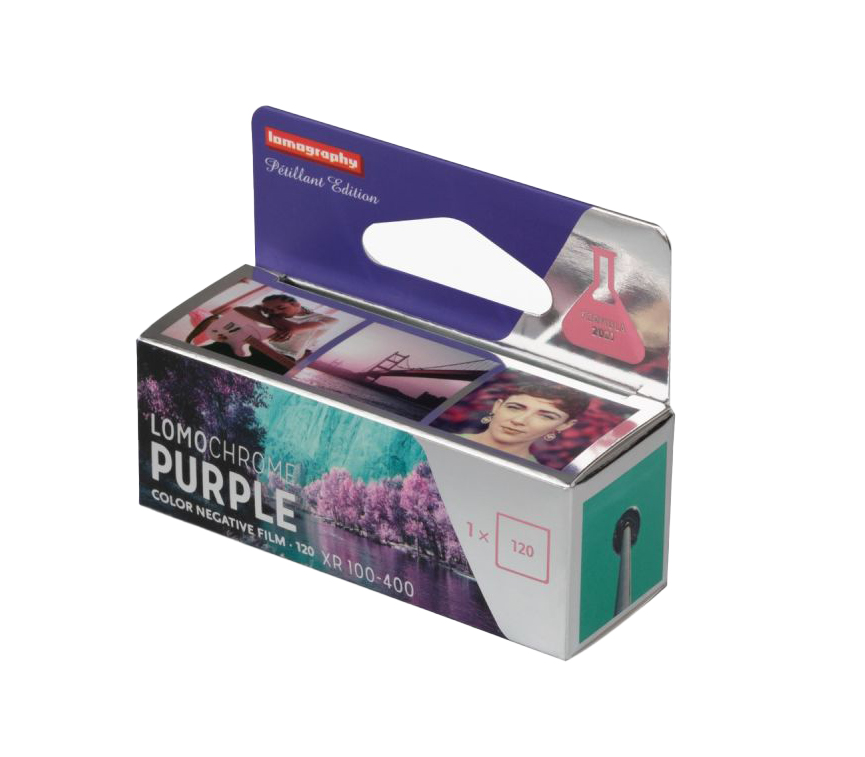 Фотопленка Lomography LomoChrome Purple Petillant Edition 120, ISO 100-400