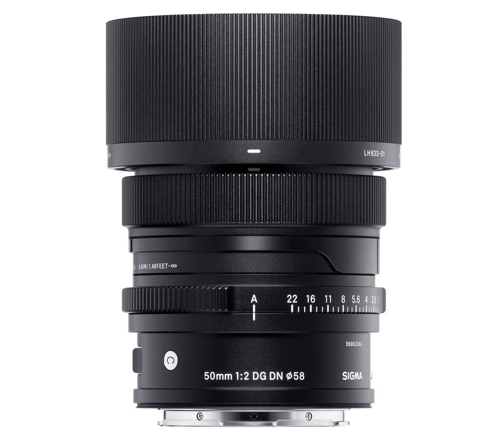 Объектив Sigma 50mm f/2 DG DN Contemporary L-Mount, черный