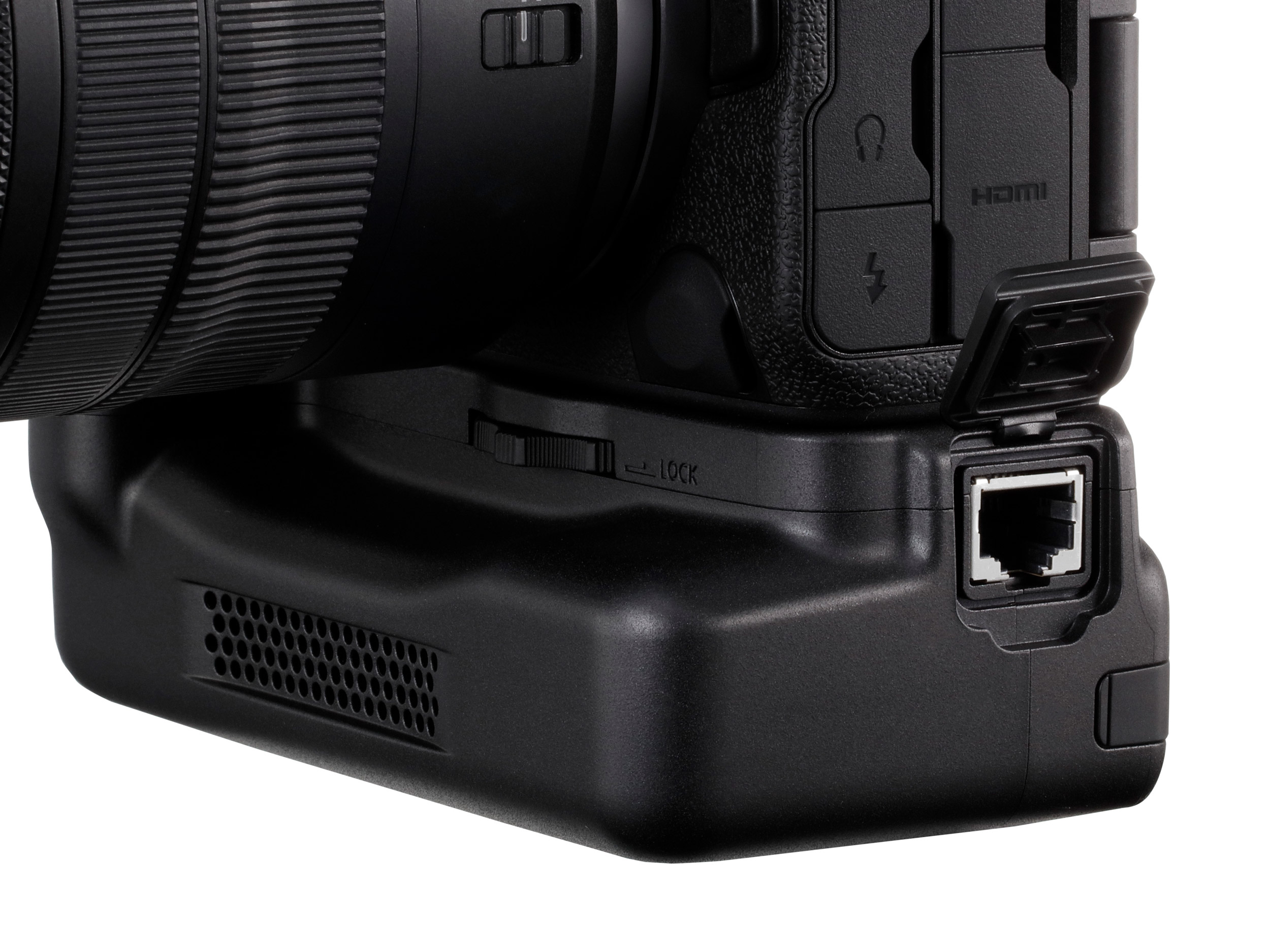 Батарейный блок Canon CF-R20EP с вентилятором и Ethernet для EOS R5 Mark II