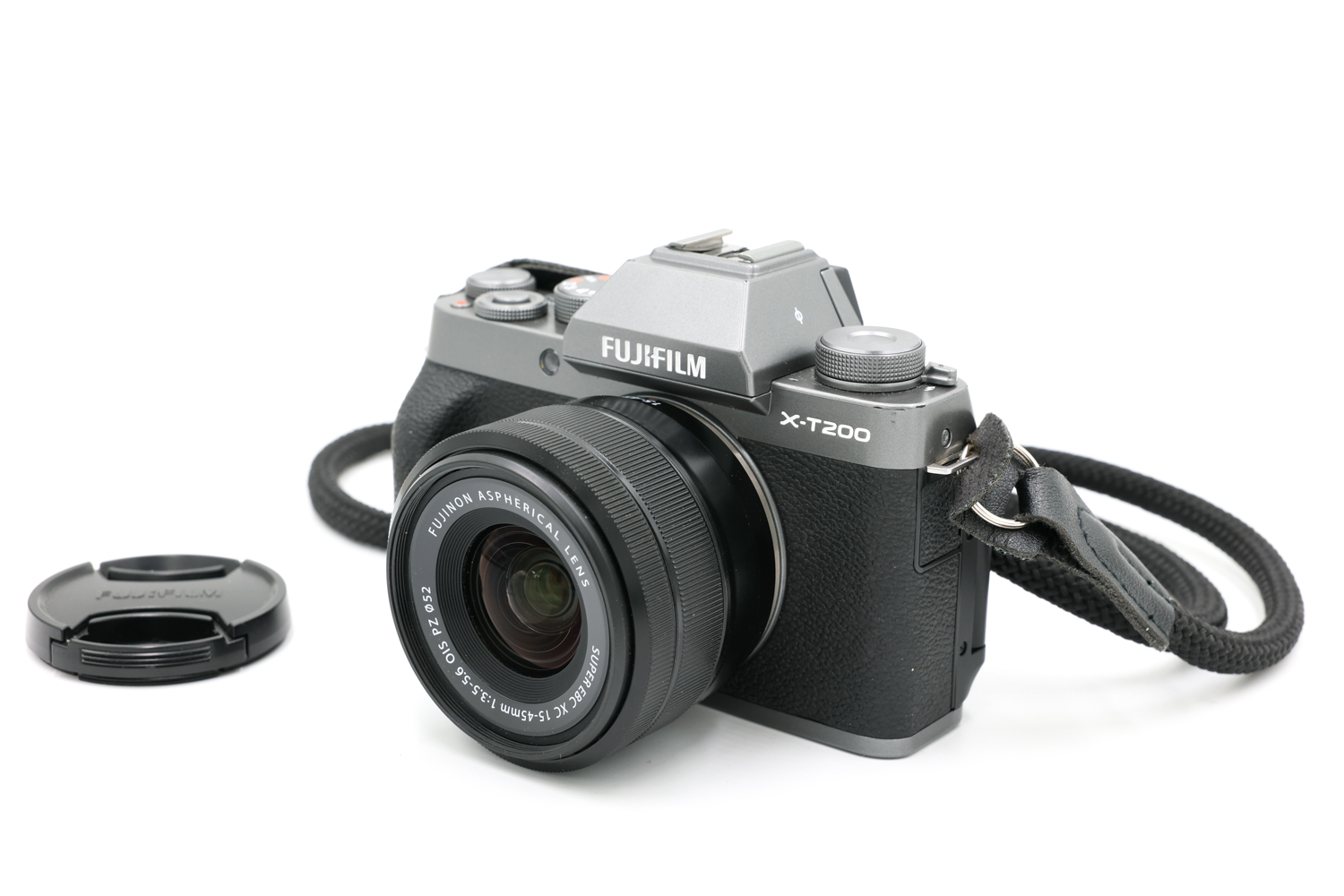 Беззеркальный фотоаппарат Fujifilm X-T200 Dark Silver Kit XC 15-45mm (состояние 5) (б/у)