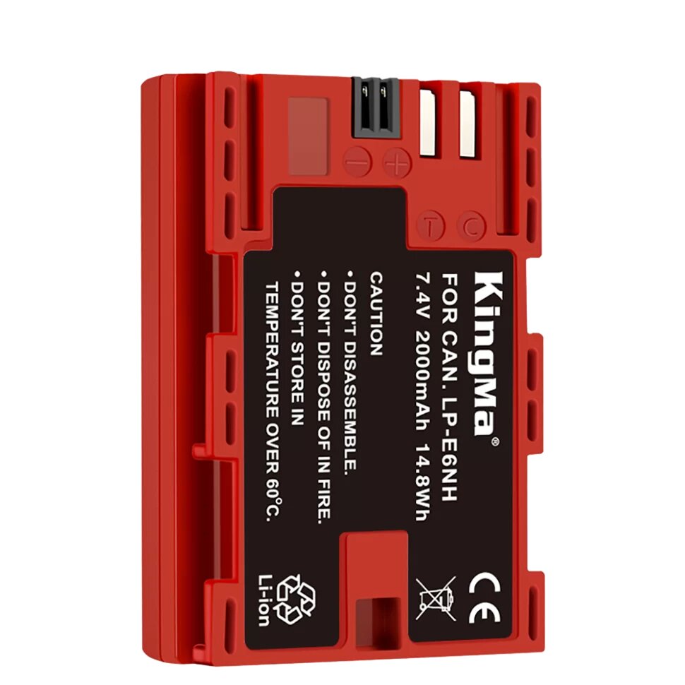 Аккумулятор Kingma LP-E6NH, с защитным кейсом, 2000 мАч