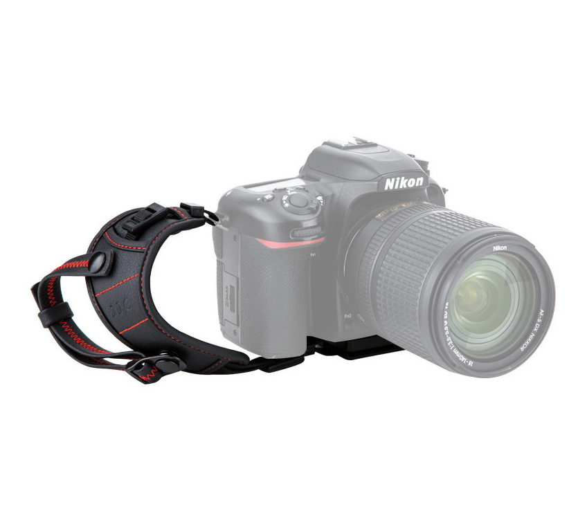 Ремень JJC HS-PRO1M Red, кистевой, с площадкой Arca-Swiss, красный