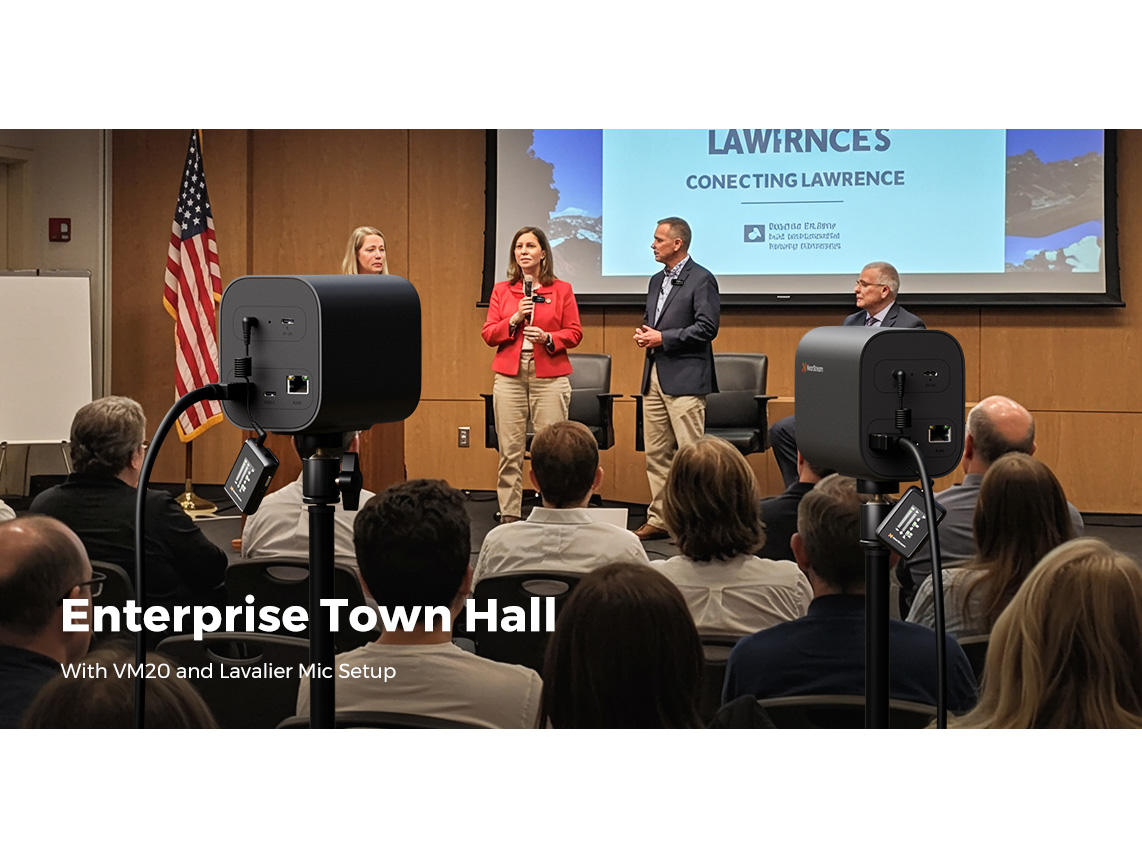 Веб-камера Nearity NearStream VM20, 4K, 10х опт. зум, HDMI, USB, Ethernet