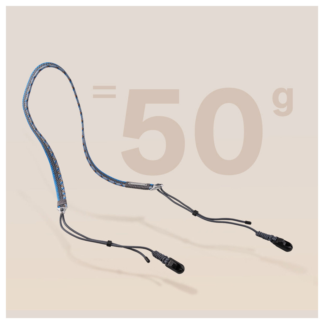 Ремень плечевой PGYTECH Camera Strap Slim Trendy, цвет: Mystic Blue