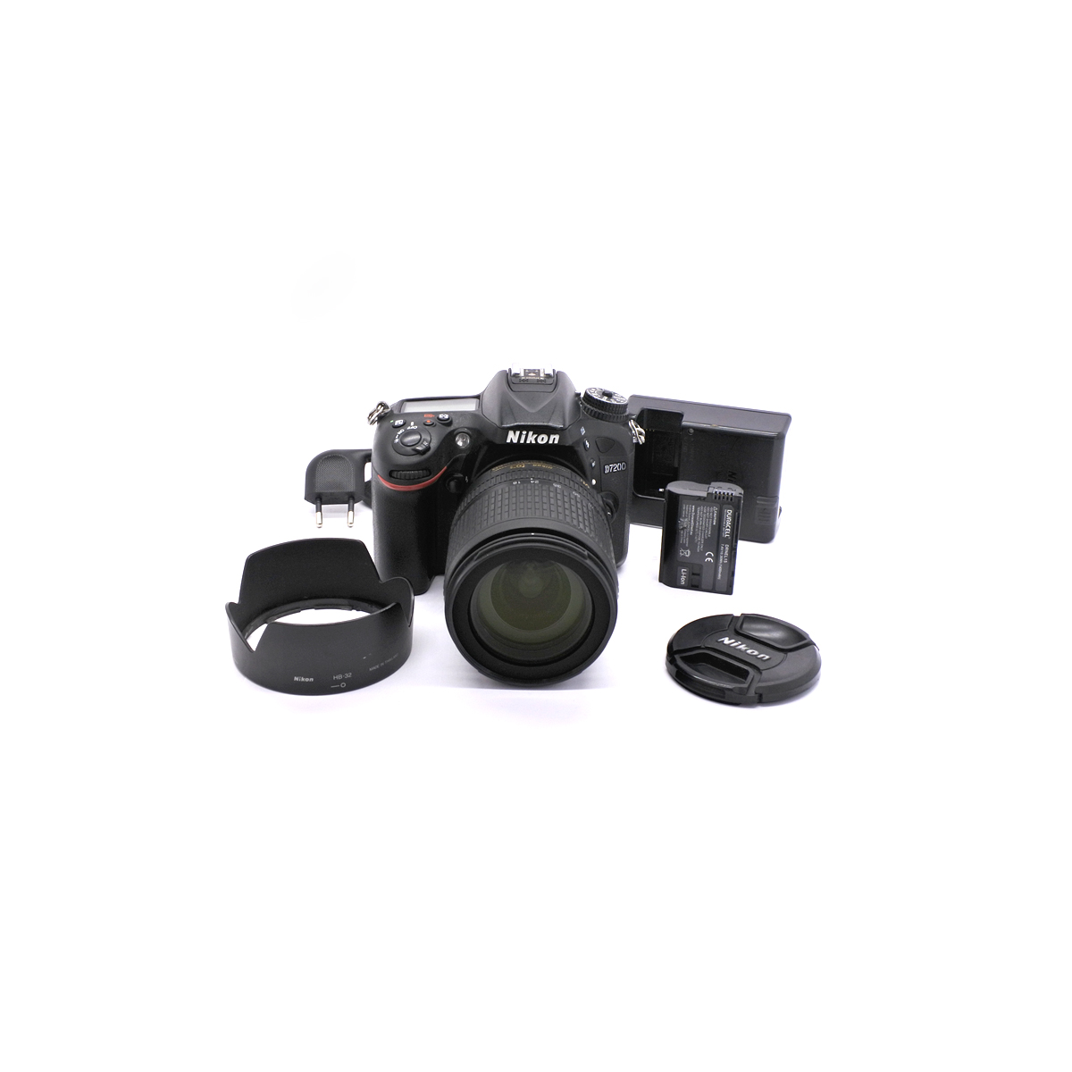 Зеркальный фотоаппарат Nikon D7200 kit AF-S 18-105 VR DX (состояние 4-) (б/у)