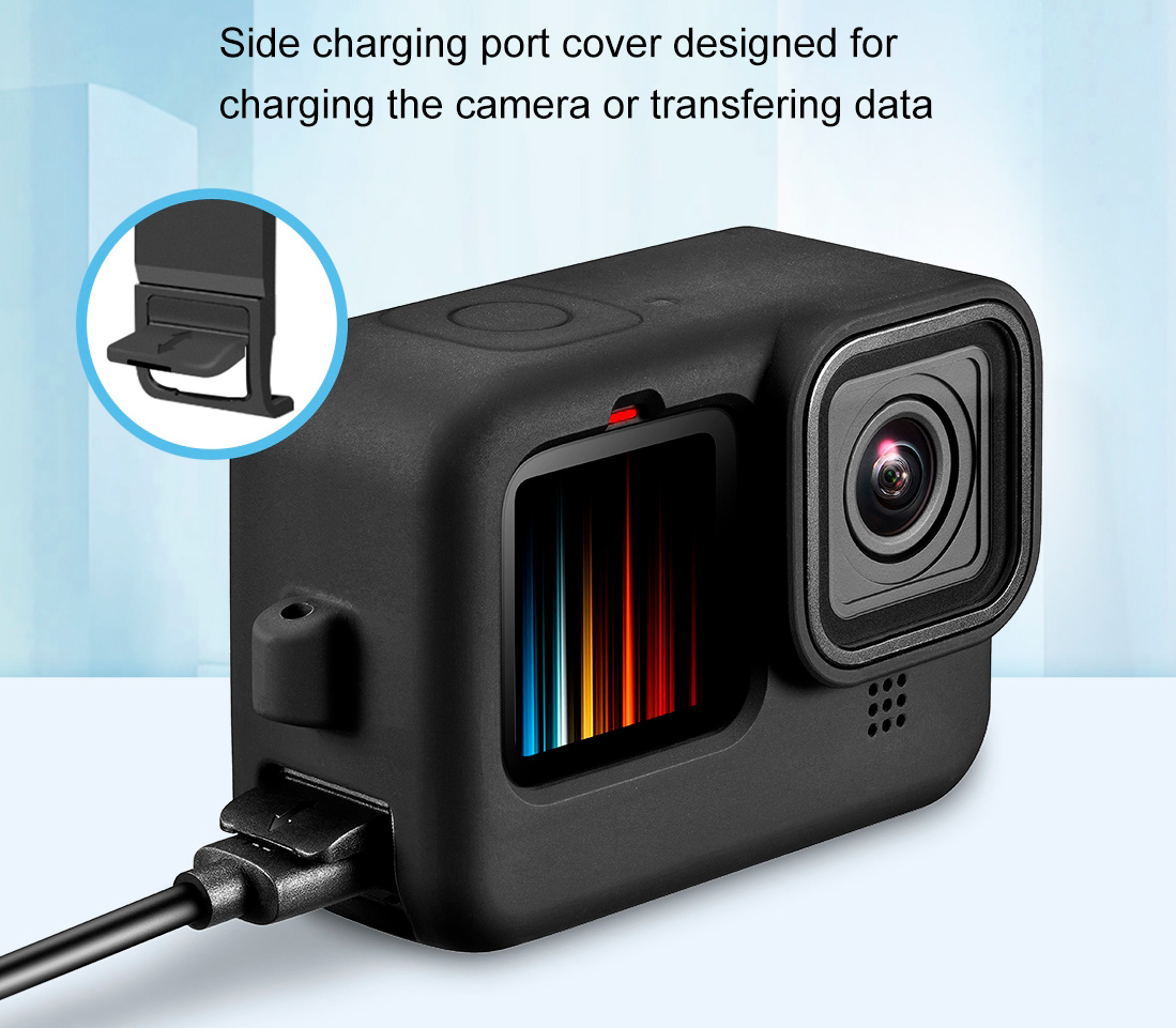 Защитный чехол Puluz PU540B для GoPro Hero 9 / 10 / 11 / 12, черный