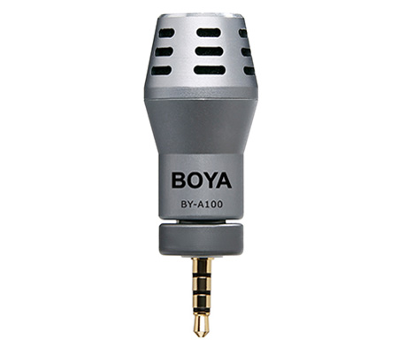 Микрофон Boya BY-A100, всенаправленный, моно, 3.5 мм TRRS