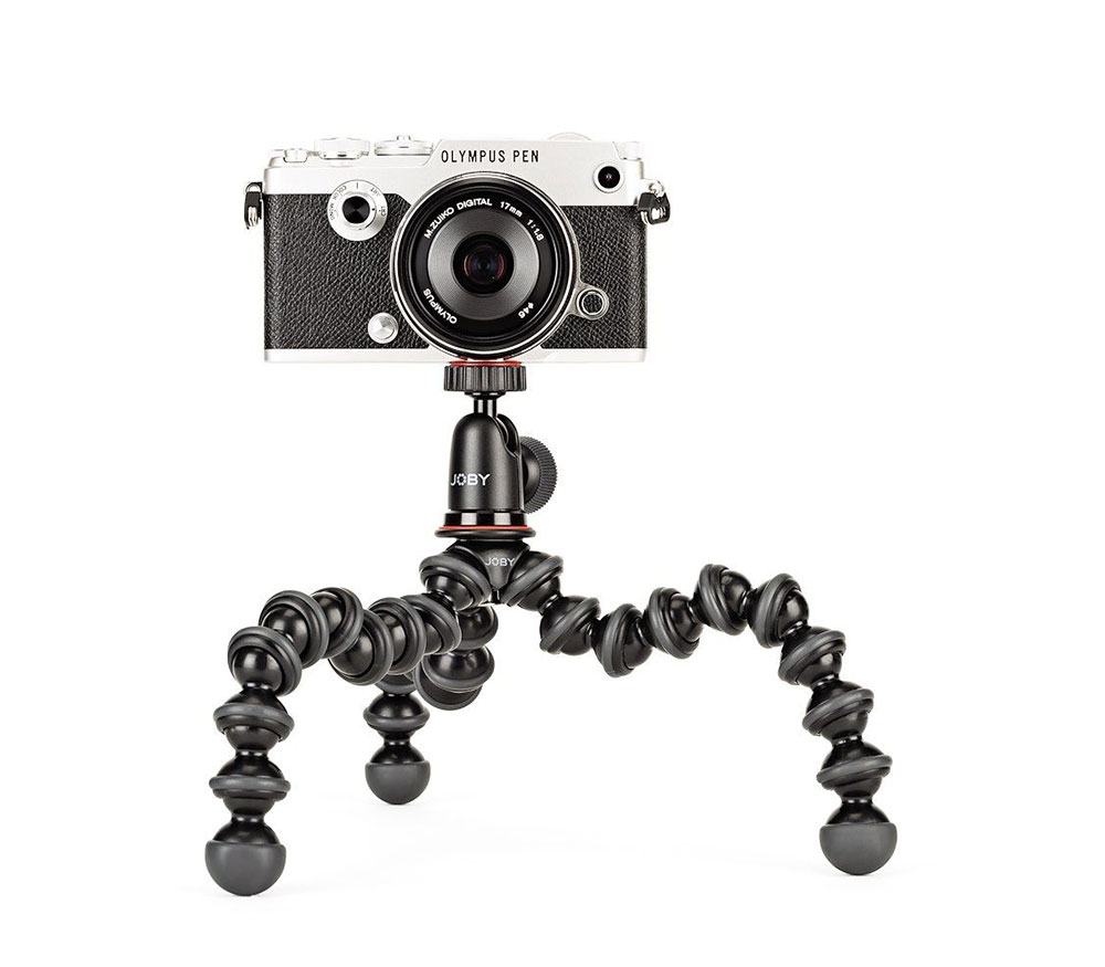 Штатив JOBY GorillaPod 1K Kit штатив с головкой (GP2/Hybrid), черный/серый