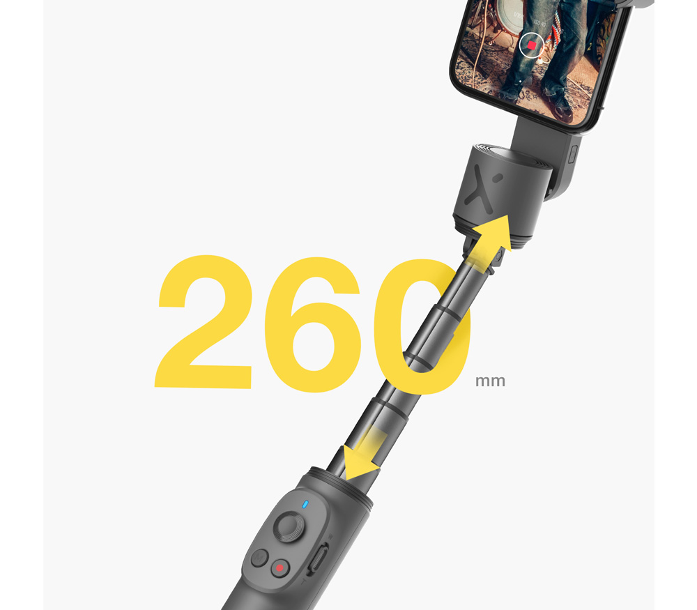 Стабилизатор Zhiyun Smooth-X Essential Combo с треногой и чехлом, серый (уцененный)