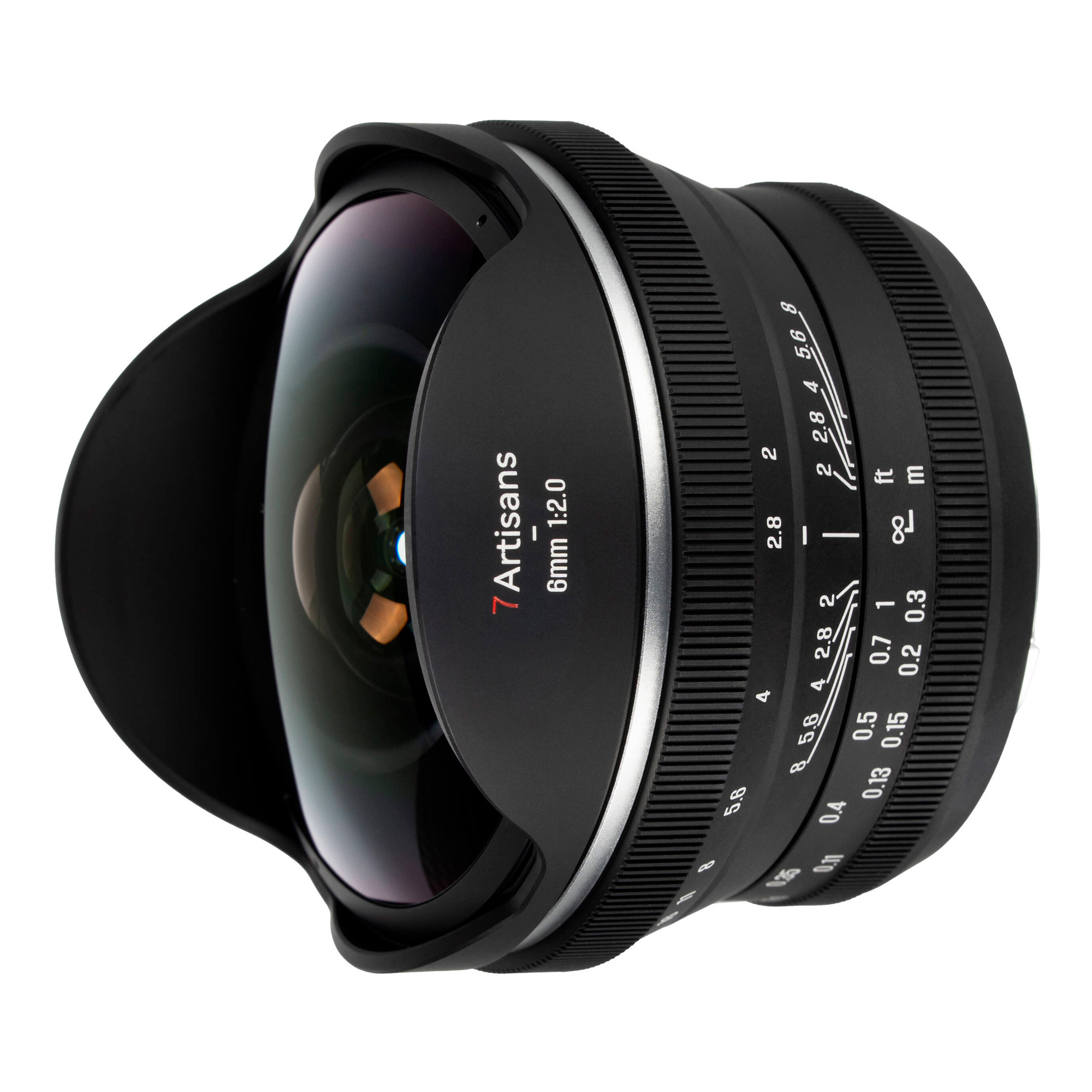Объектив 7Artisans 6mm f/2 Fisheye для Canon RF (APS-C)