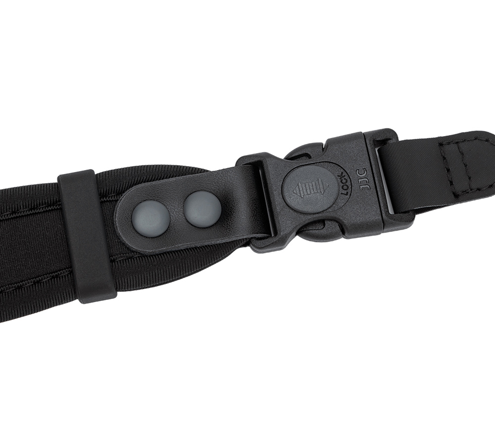 Ремень JJC ST-1M2 BLACK, неопреновый, черный