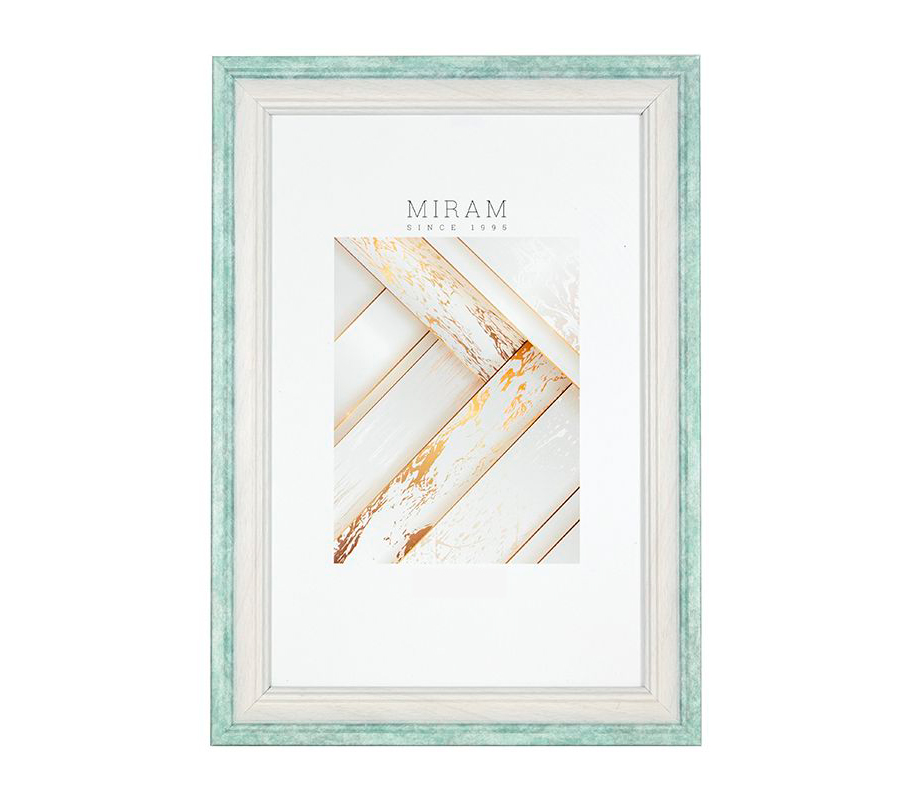Фоторамка Мирам 10х15 см, мятная (653198-4)