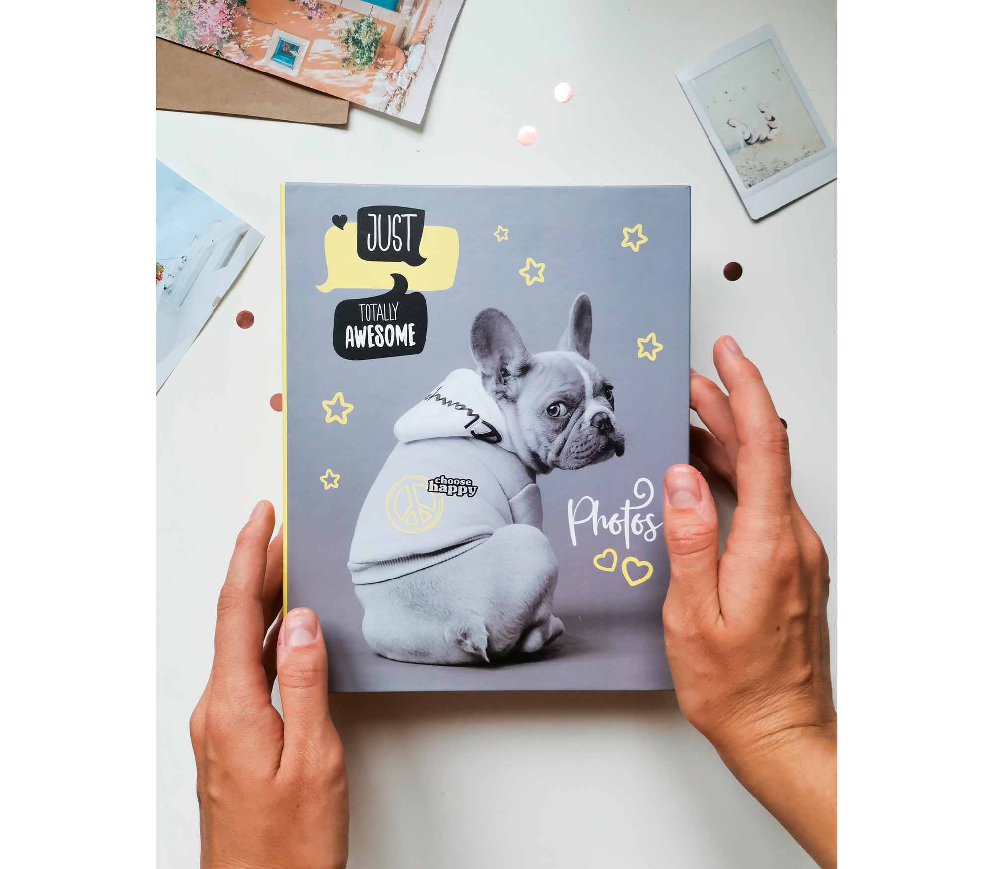 Фотоальбом Полином 10х15 см 200 фото, Fluffy Pets - Гррр