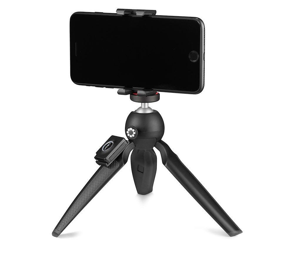 Мини-штатив JOBY HandyPod Mobile Plus, с Bluetooth пультом, черный (уцененный)