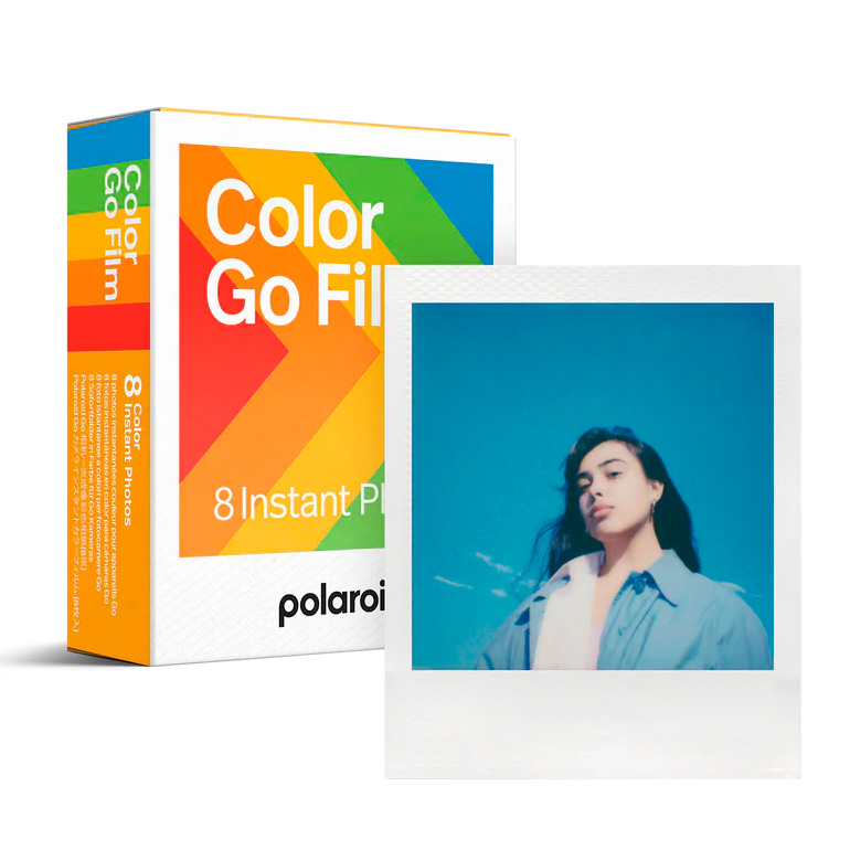Картридж Polaroid Go Color Film, 1 картридж на 8 снимков, без упаковки (уцененный)