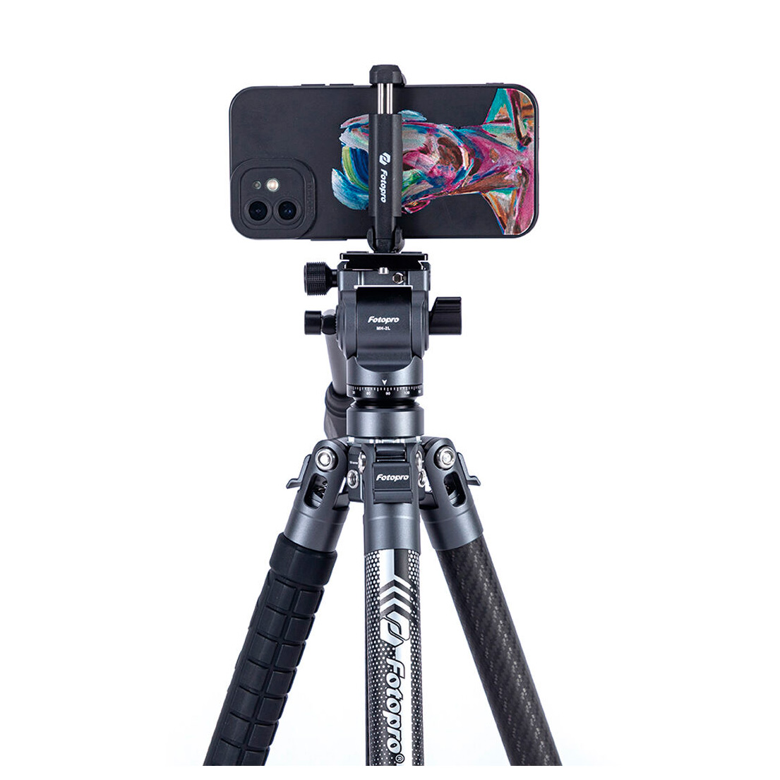 Штатив Fotopro X-Aircross 3 Lite Video Gray, карбон, до 3 кг