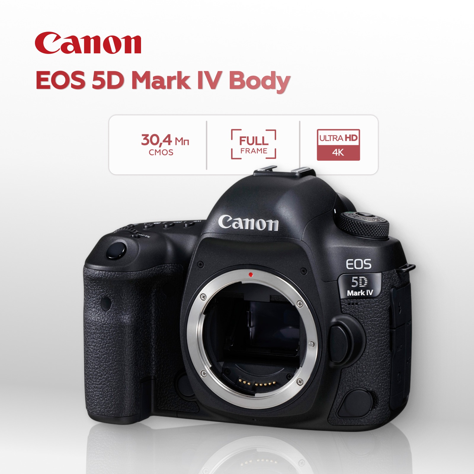 Зеркальный фотоаппарат Canon EOS 5D Mark IV Body