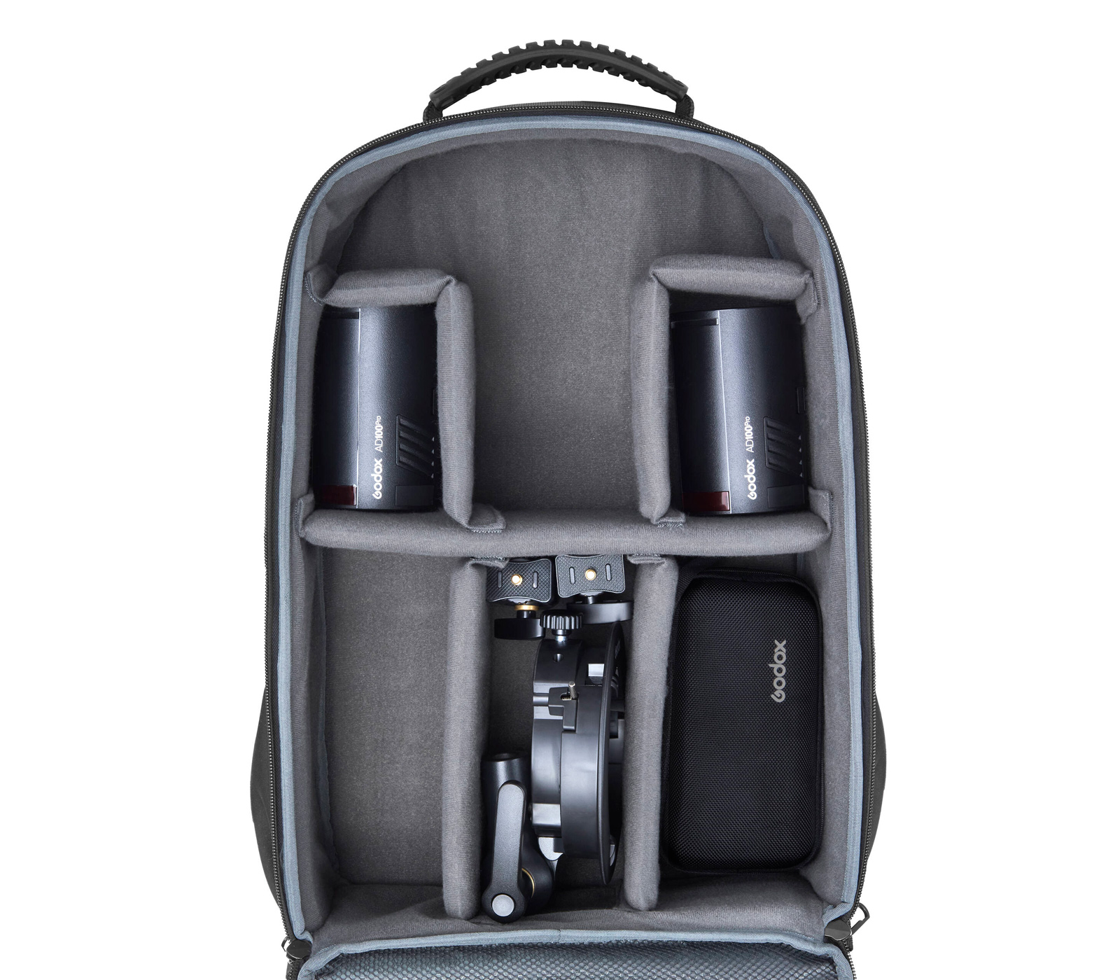 Комплект Godox AD100Pro Three Kit, 3х100 Дж + аксессуары