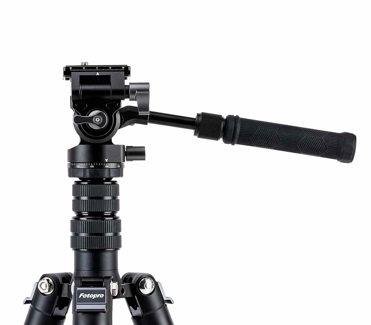 Штативная голова Fotopro MH-4L, жидкостная, до 3 кг, с выравнивающей базой