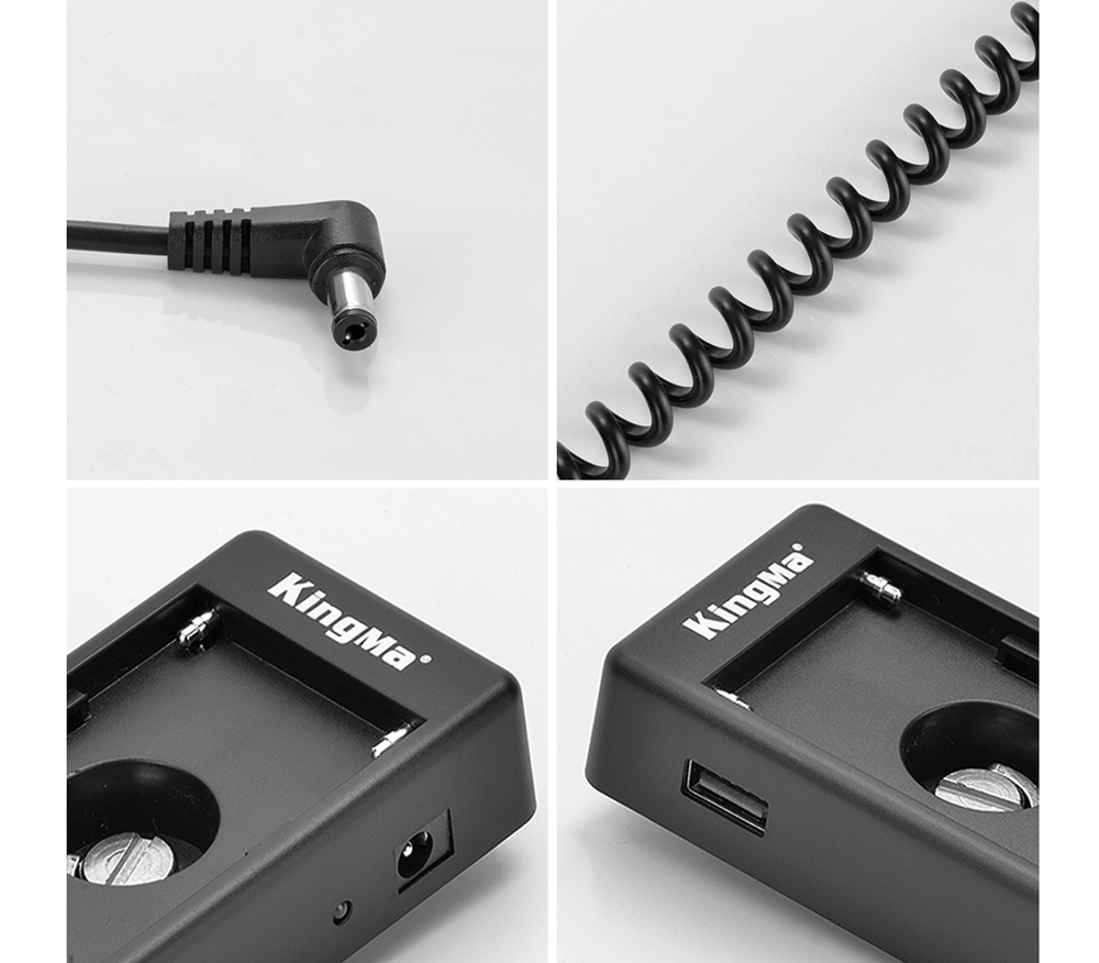 Адаптер питания Kingma DR-ENEL25 + площадка BM-F980D для батарей NP-F