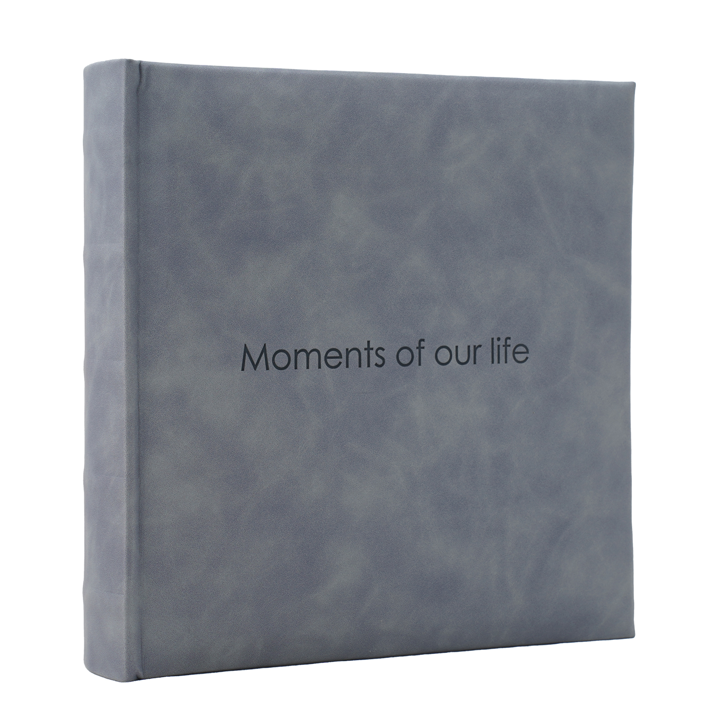 Фотоальбом Fotografia 10x15 см 200 фото, книжный переплет, серый, FA-EBBM200 - 869