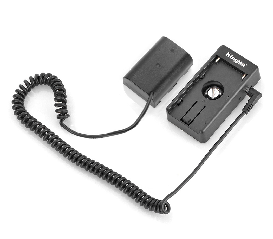 Адаптер питания Kingma DR-BLK22 + батарейная площадка и NP-F980D, вместо DMW-BLK22 и DMW-BLF19