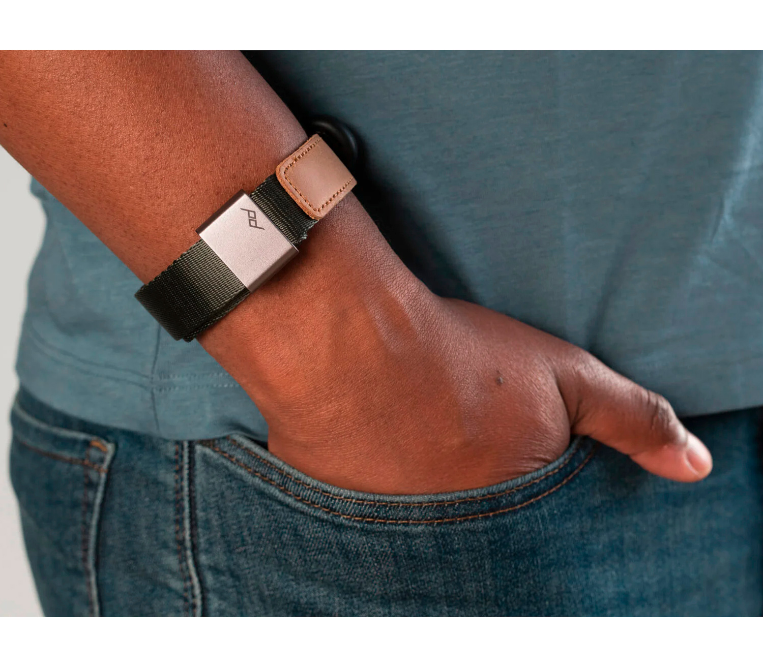 Ремень на запястье Peak Design Cuff, коричневый (Coyote)