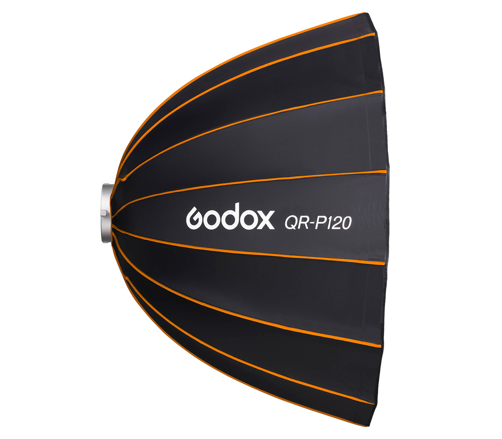 Софтбокс Godox QR-P120 параболический, быстроскладной, 120 см